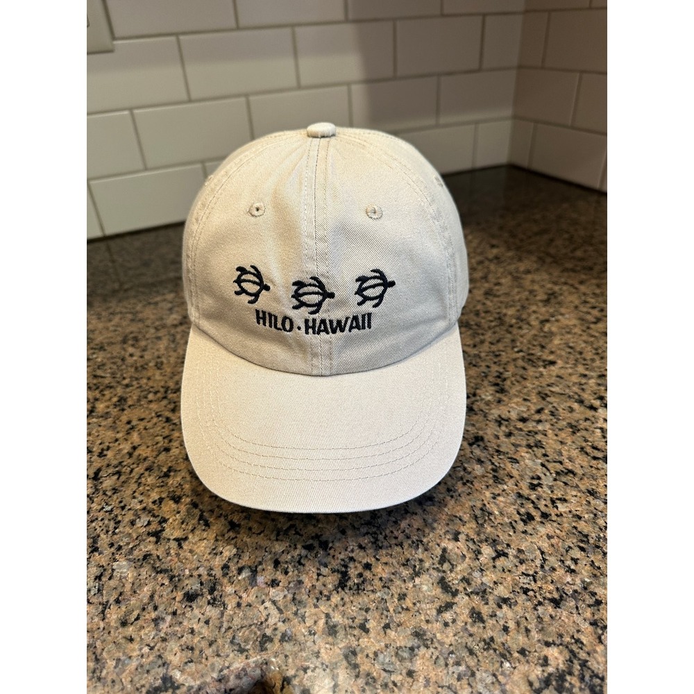 Dorfman Pacific DPC Hilo Hawaii Turtle Baseball Caps One Size Khaki